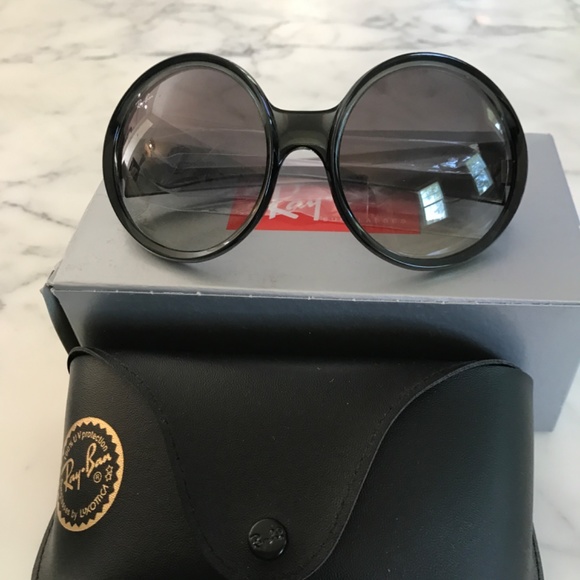 Rayban RB4345 Round Fashion Sunglasses - Picture 5 of 7